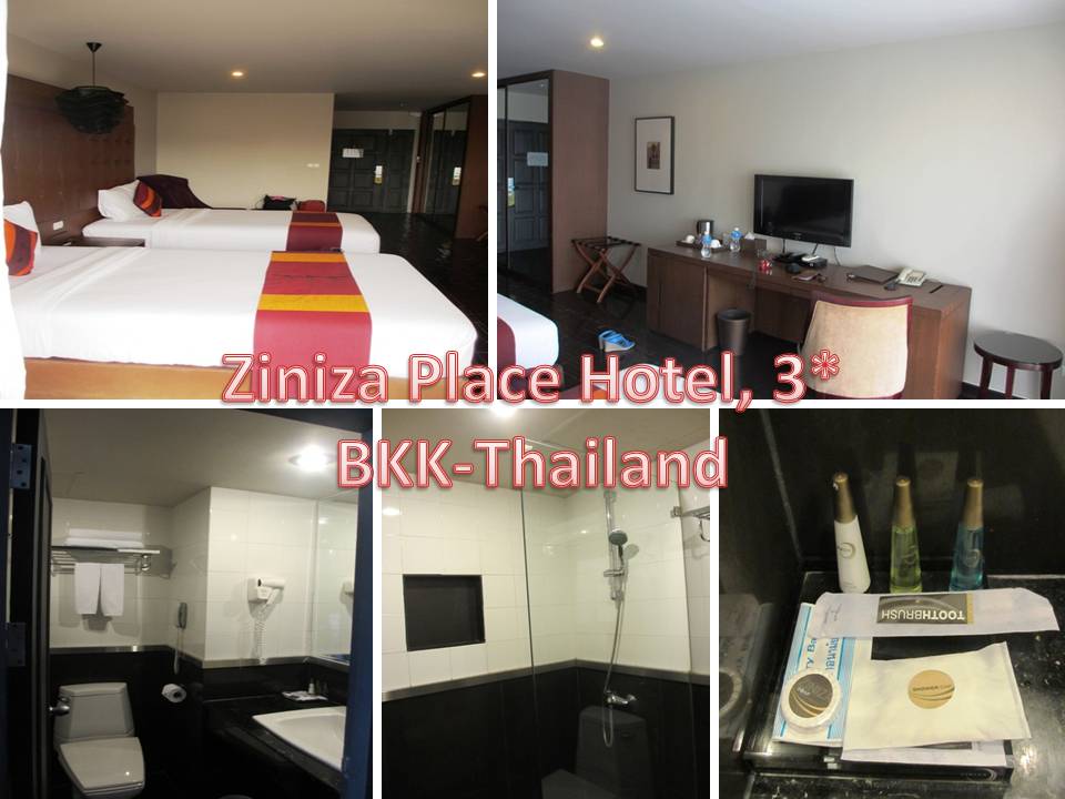 Ziniza Hotel, BKK-Thailand